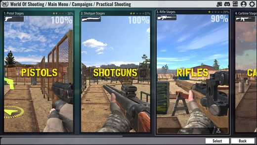 World of Shooting practical shooting mode